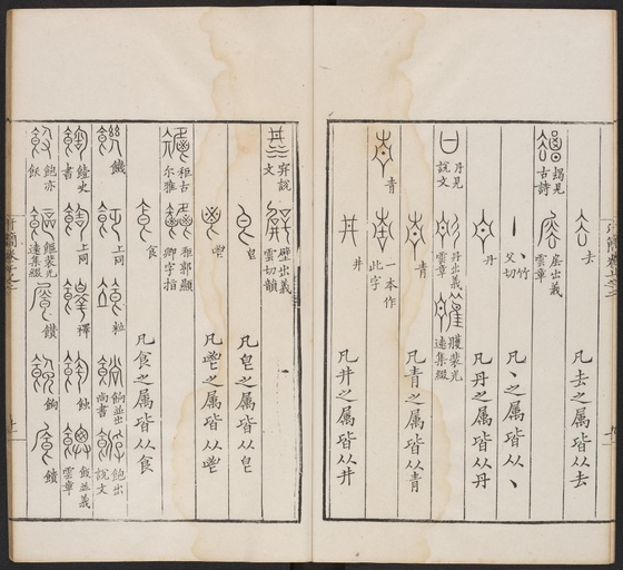 郭忠恕 汗简 - 卷一 - 書法道 - 书法字帖墨迹碑帖作品高清欣赏 - 44