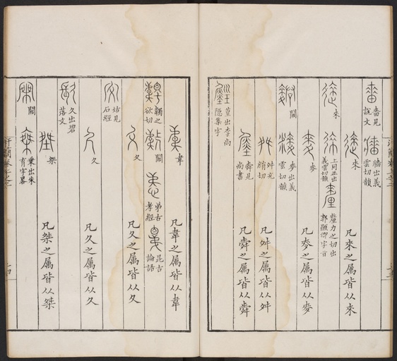 郭忠恕 汗简 - 卷一 - 書法道 - 书法字帖墨迹碑帖作品高清欣赏 - 47