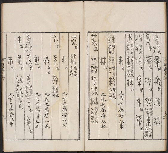 郭忠恕 汗简 - 卷一 - 書法道 - 书法字帖墨迹碑帖作品高清欣赏 - 49