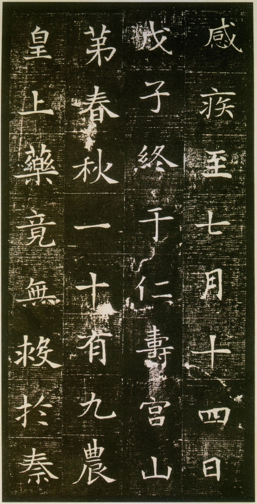 隋朝人 董美人墓志 - 北京大学藏拓本 - 書法道 - 书法字帖墨迹碑帖作品高清欣赏 - 6