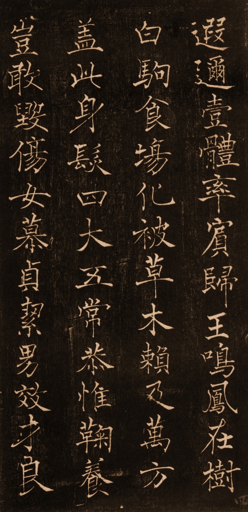 褚遂良 楷书千字文 - 拓本 - 書法道 - 书法字帖墨迹碑帖作品高清欣赏 - 4
