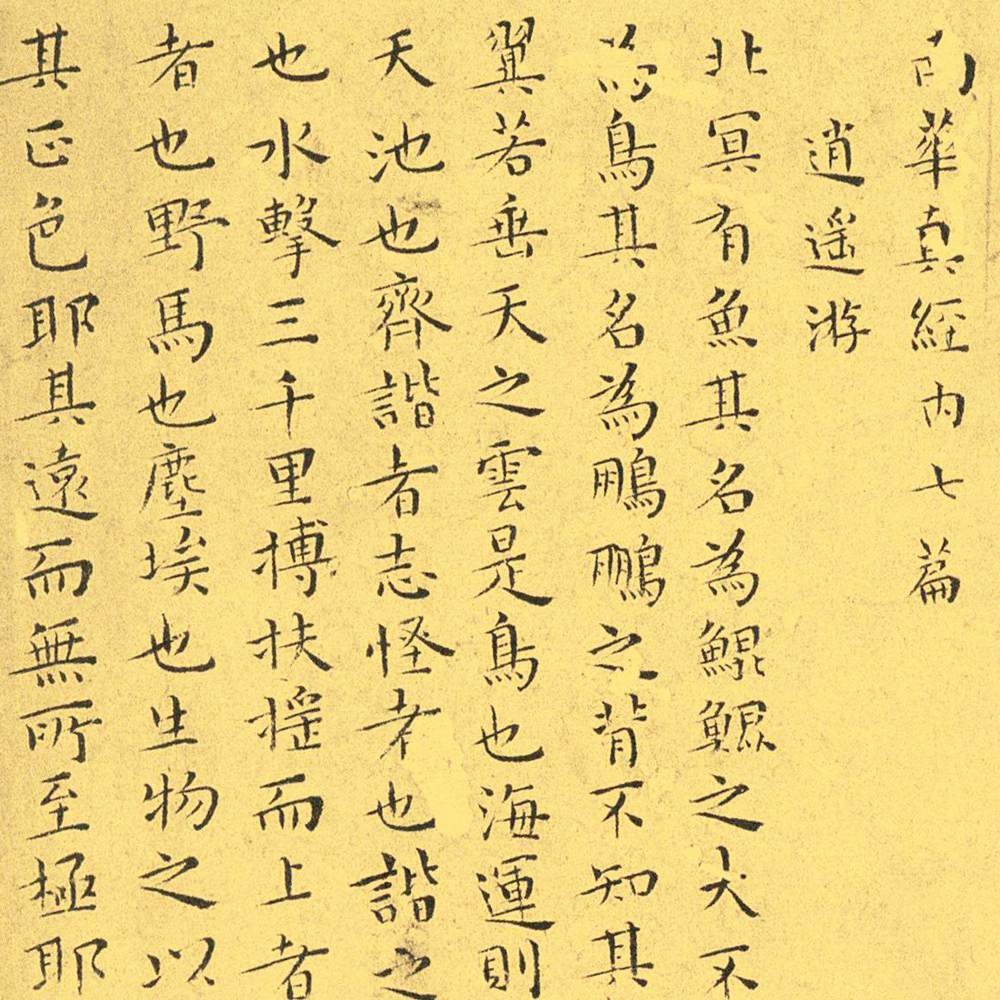 小楷南华真经-预览图