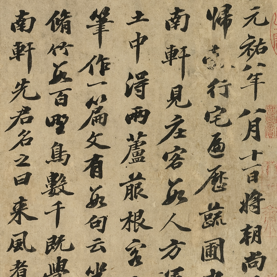 元祐八年南轩记梦-预览图